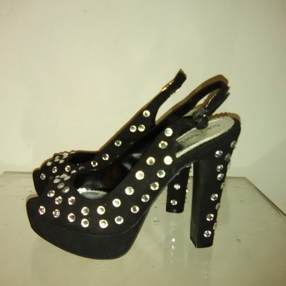 π₯ SOLDπ₯SOLE OBESSION BLACK PLATFORM! - Picture 4 of 4